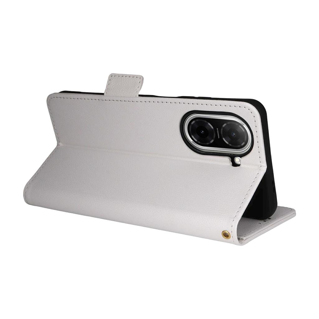 Для Xiaomi Redmi A5 NFC (173,45 мм) Чехол с ремешком на запястье, текстура личи, кошелек из ПУ кожи, чехол для телефона