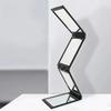 Chense Four-Way Folding Mirror for Self-Haircut, Rear-View Mirror for Back of Head, Portable Makeup Mirror, Black