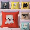Милая озорная милая кошки собаки Наволочка Ультрамягкая приятная для кожи ткань Облакоподобный комфорт и скрытая молния