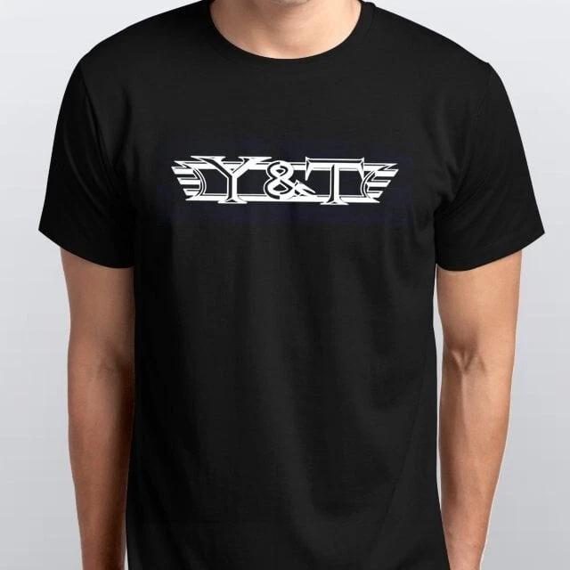 Y&T T-SHIRT All sizes S M L XL XXL colours Black White