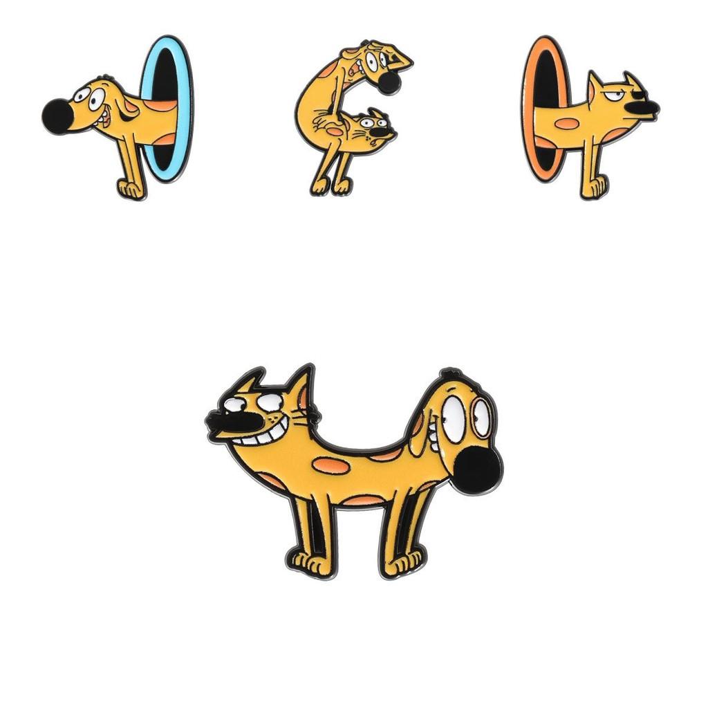 Cartoon Character Charming Alloy Brooch For Stylish Winter Fashion Accessories