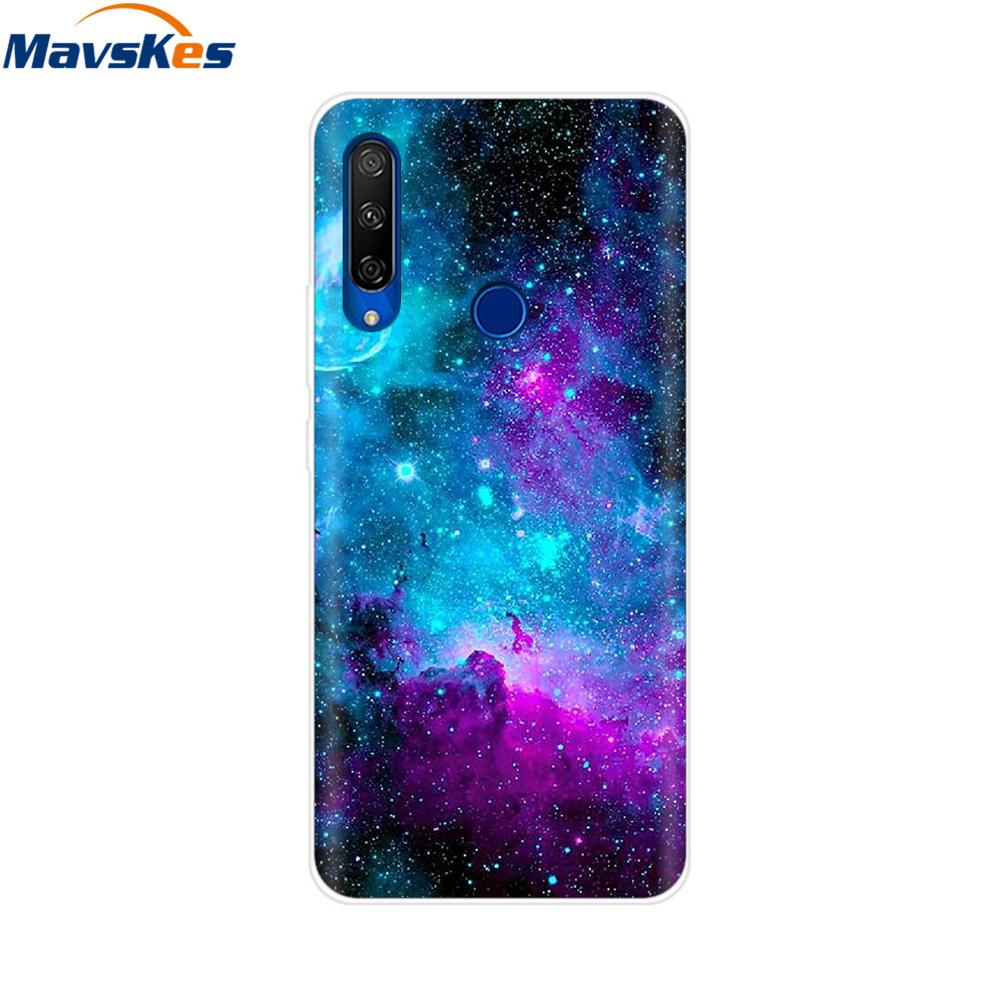 Крашеный чехол для Alcatel 1S 2020 5028Y 5028D Чехол Мягкий силиконовый чехол TPU Funda для Alcatel 1S 2020 Чехол Обложка Etui Бампер Coque