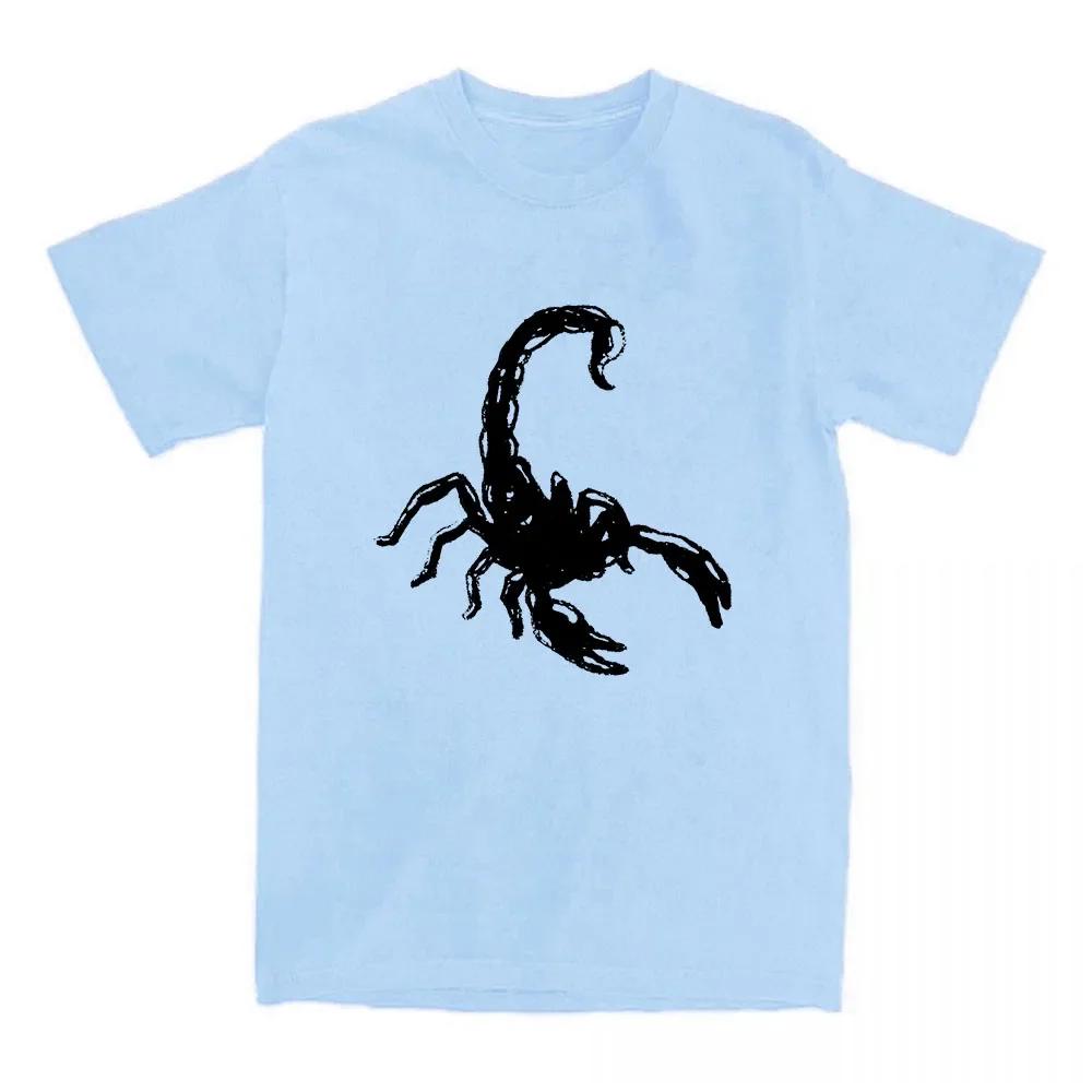 Young Miko Do Not Disturb Tshirts Cotton Short Sleeve Scorpion Graphic Tshirt Fashion Loose Casual Wounisex Unisex T Shirt Streetwear