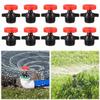 10pcs 360 Degree Automatic Rotating Sprinkler Heads 1/2 Inch Male Thread Watering Irrigation Rotating Nozzle for Lawn Garden