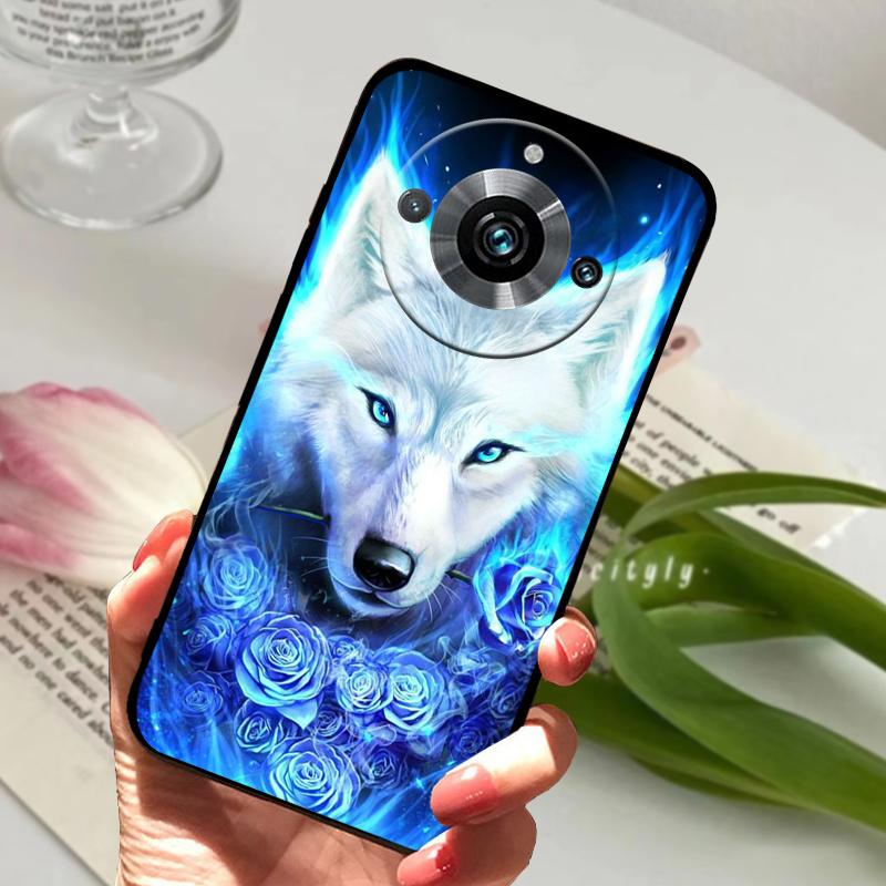 Чехол для Realme 11 Pro Plus Силиконовый Ударопрочный Мягкий ТПУ Чехол для Телефона Для Realme 11 11Pro+ 5G Funda Realme11 Pro Capa Мультяшный