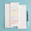 Non-sticky Long Notepad Stationery Writing Note INS Note Paper  Students