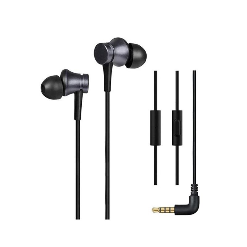 Xiaomi Одиночные динамические наушники-вкладыши 3,5 мм, гарнитура, микрофон громкой связи, стерео наушники, проводные для смартфона, проводное управление