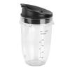 Cup Lid Blender Part Kit for NINJA 900W 1000W Blender Accessory Replacement (18OZ)
