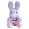 Q-FLA Fresh Rabbit Plush Toy, PU Leather, Purple, Gift, 804021