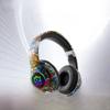 Игровая гарнитура Bluetooth со светодиодной подсветкой 8686 с граффити-дизайном