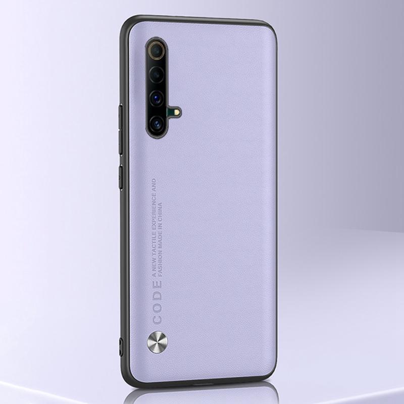 Роскошный чехол из искусственной кожи для Realme X3 SuperZoom, матовый чехол, силиконовый противоударный защитный чехол для телефона Realme X50 Pro 5G Coque