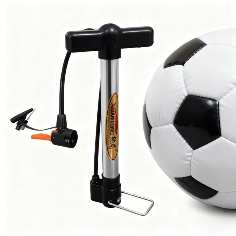 1pcs Home Convenient Bicycle Pump Bike Floor Pump with Gauge Inflator Portable Tire Pumps for Ball Bike Pumps Bike Accessories