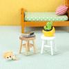 Creative Cute No Odor High Stool Model Mini Bar Ornament for Entertainment