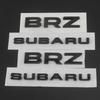 ABS Car Rear Trunk Sticker Emblem Badge Decal Styling for Subaru BRZ AWD Forester XV Outback Impreza Legacy STI WRX Tribeca X111