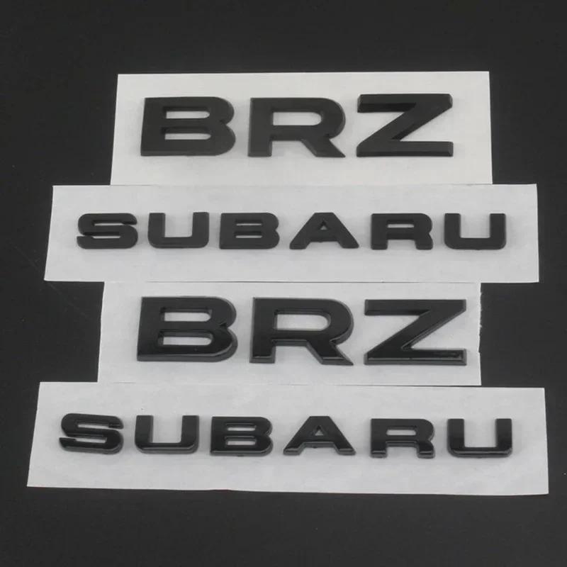 ABS Car Rear Trunk Sticker Emblem Badge Decal Styling for Subaru BRZ AWD Forester XV Outback Impreza Legacy STI WRX Tribeca X111