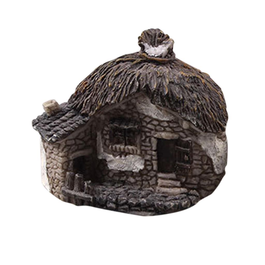 Gardening Creative Micro Small House Villa Resin Decoration