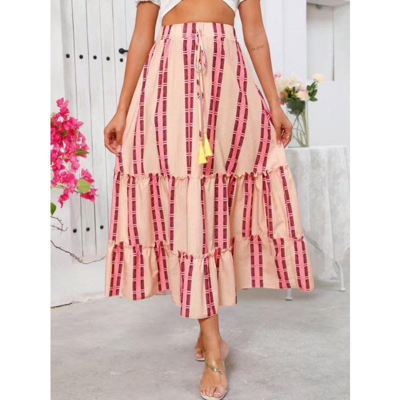 Женская юбка с принтом Boho Vacation Hemline