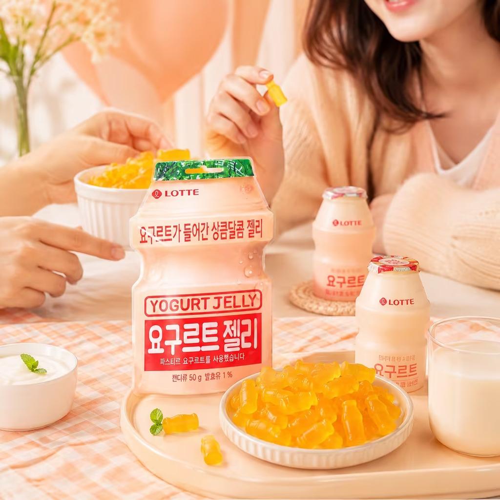 Lotte Желейные конфеты со вкусом йогурта 50 г