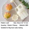 3 Стиля Узор Кролик и Листья DIY Форма для Выпечки Лунных Пирогов Ручная Прессовка Форма для Выпечки Печенья для Украшения Торта Инструменты для Выпечки Праздника Середины Осени