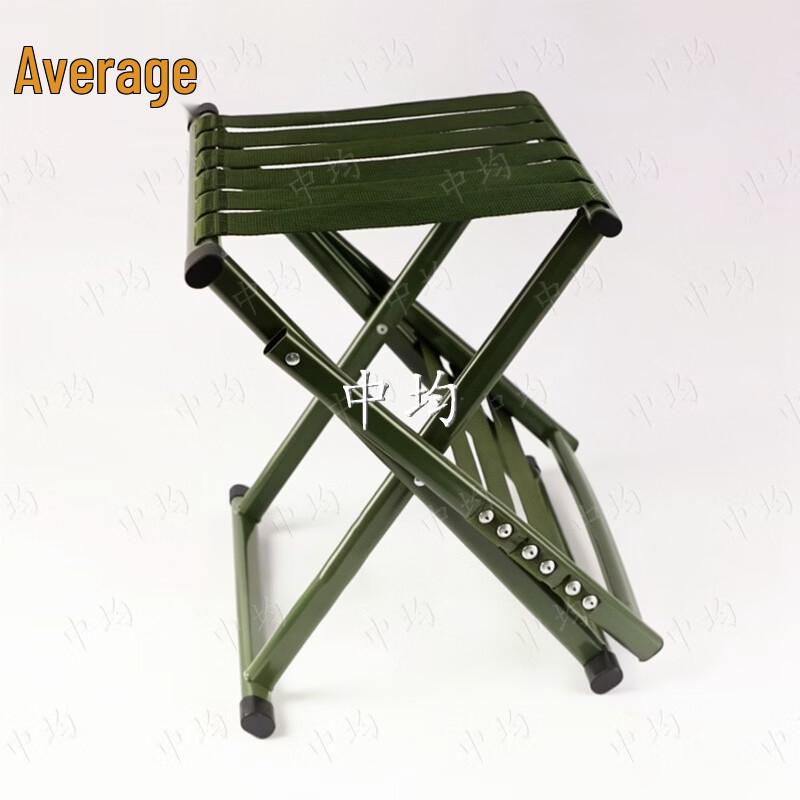 Portable Backrest Folding Stool