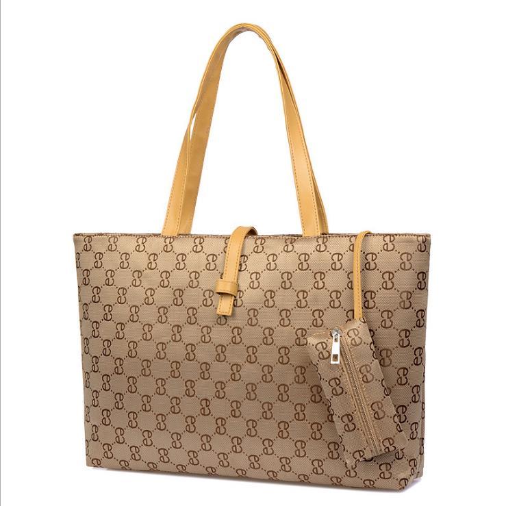 Fashionable Ladies Shoulder Tote Big Size Durable Canvas Bag For Shopping And Travel