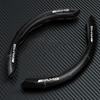 2pcs Carbon Fiber Non-Slip Steering Wheel Cover Car Accessories For Mercedes Benz AMG W212 W205 W246 W177 W176 W213 GLC GLE GLS ML Welcome Projection