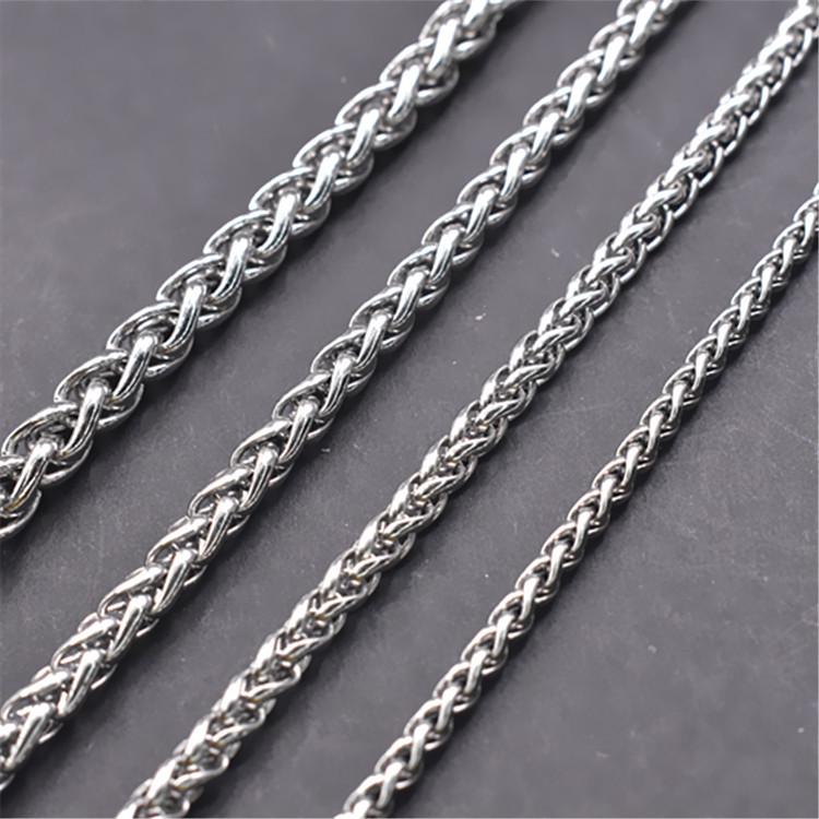 Килевая цепь из нержавеющей стали 304, корзина для цветов, для DIY, ручной работы, декоративная поясная цепь