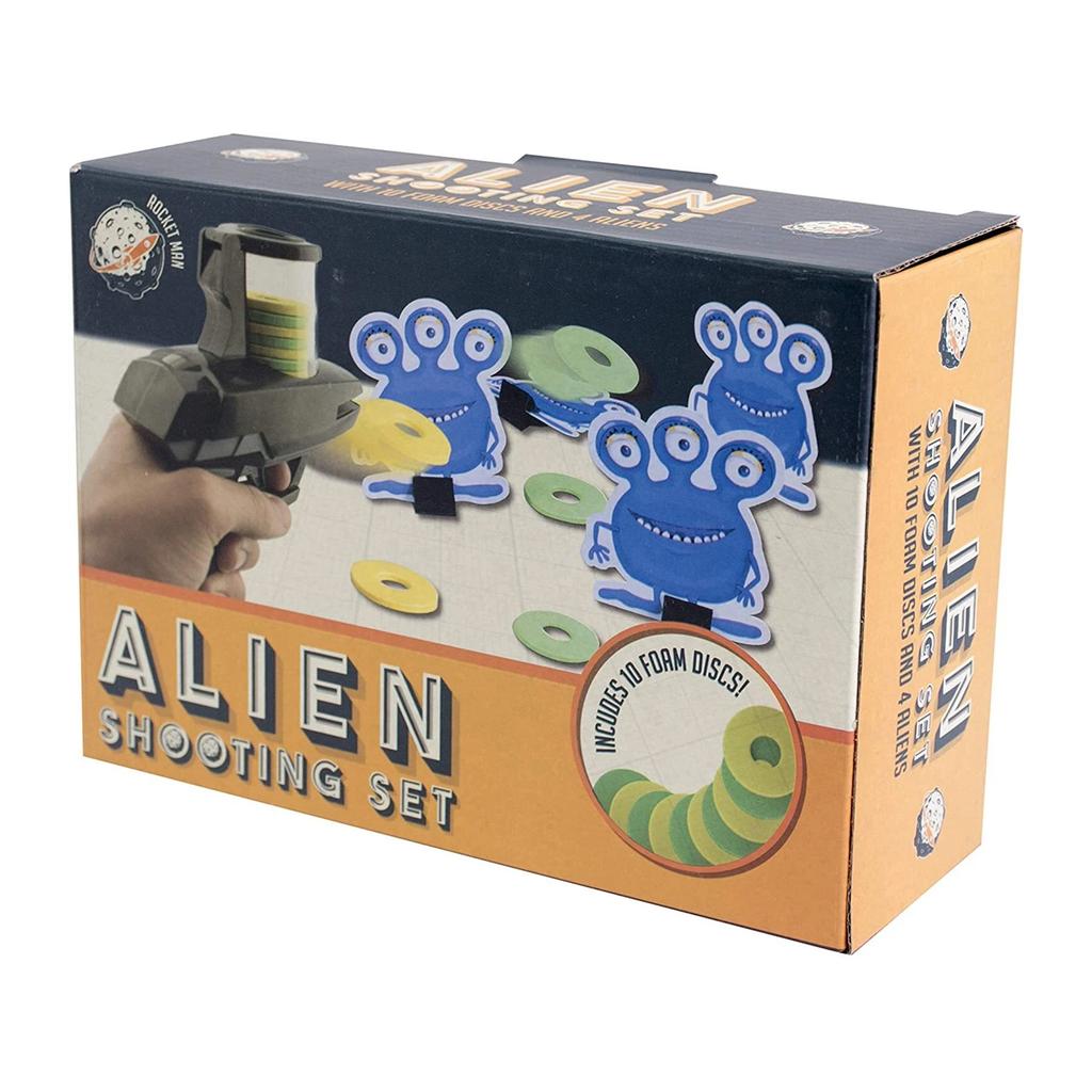 Rocket Man Aliens Disc Shooter
