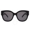 Saint Laurent Grey ButterFly Ladies Sunglasses Sl M95 F 001 56