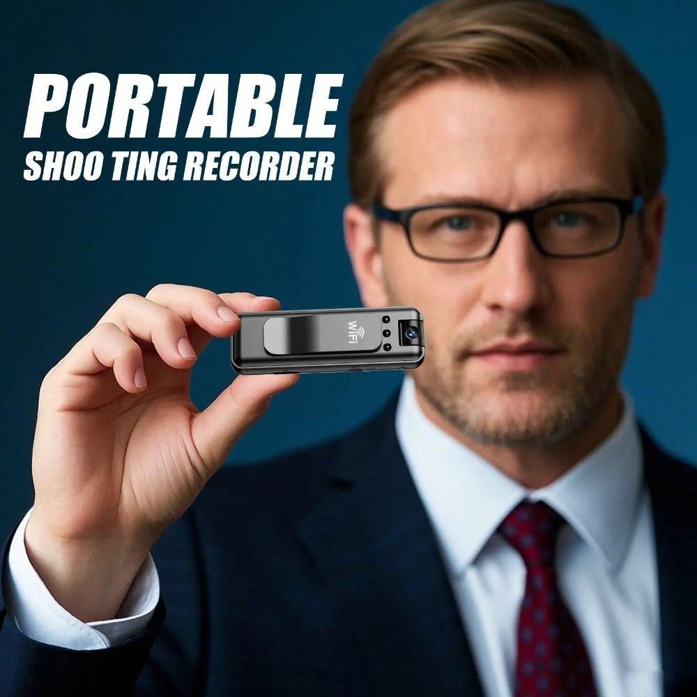 180 Rotating HD Mini Camera Chest Fixed Portable Motion Camera  Boys Toys