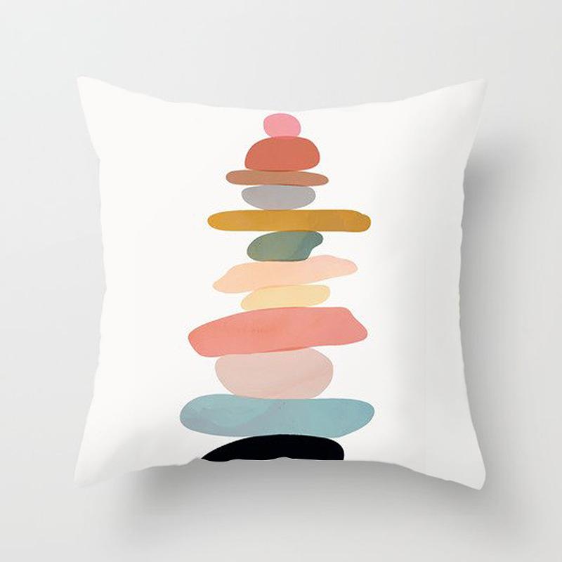 Скандинавский простой стиль, геометрическая абстрактная наволочка, подушка для дома, гостиной, дивана, кресла, декоративной наволочки для спальни