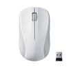 ELECOM Wireless Laser Mouse, Medium Size, RoHS Compliant, White, for Business Use, M-S2DLKWHRS