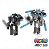 324 детали Творческий Оператор MOC Декорация Строительные Блоки DIY Игра Персонаж Туалетный Человек Модель Сборка Игрушки Для Детей Подарок MOC1569