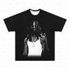 Rapper KING VON Retro Graphic T Shirt Men's Hip Hop Clothing T-Shirts Y2k Unisex Fashion Oversized Ghetto Gangster Top