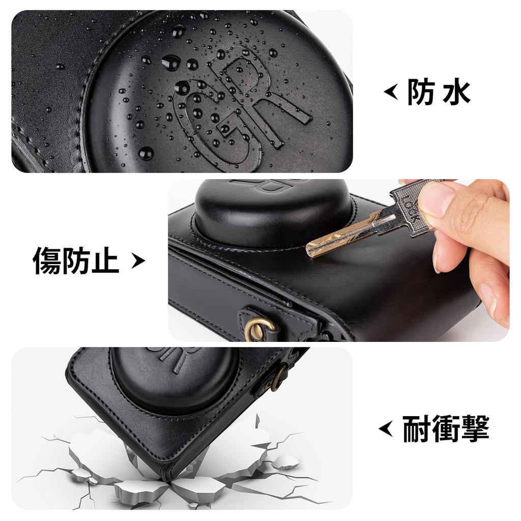 Kinokoo Ricoh III выделенная камера камера маленькая и удобная для падения с плеча PU кожаный чехол GR/GRII/GR, сумка, легкая, для переноски, профилактика,