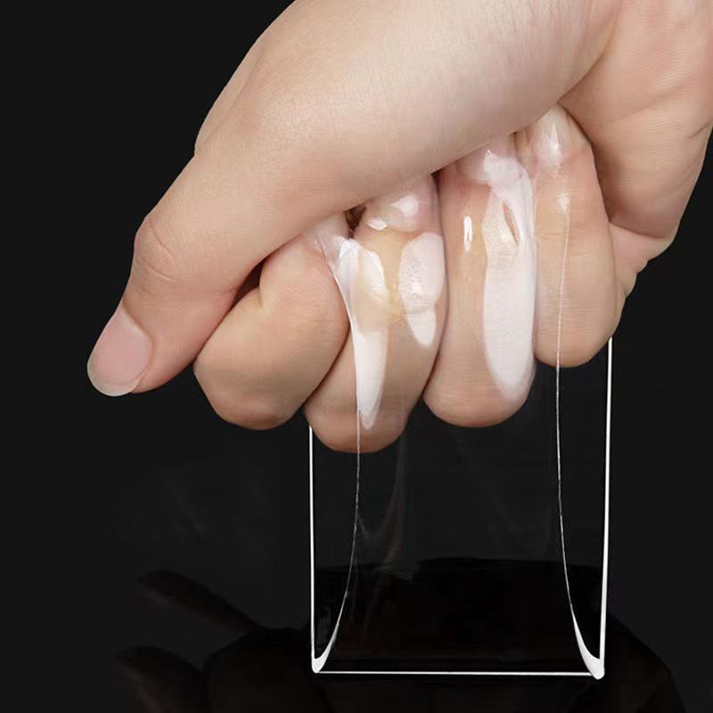 Двусторонняя клейкая лента, прочная, прозрачная, нано, двухсторонняя клейкая лента, водонепроницаемая, многоразовые настенные наклейки, супер прочная