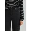 LILY washed straight leg denim jeans for women