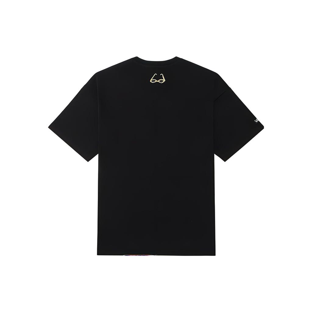 Vans X Hansol Collaboration American Vintage Cartoon Print Fun Crew Neck Short Sleeve T-Shirt SS22 Unisex T-Shirt Black VN0A7TR2BLK