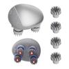 Breo Электрическая Щетка для Массажа Головы 3D Нагрев Шампунь IPX7 Scalp Mini Отличный Подарок для или Дней Рождения Щетка, Спа, Уход, Движение, Щетка, Водонепроницаемая, Для Влажного/Сухого Использования,
