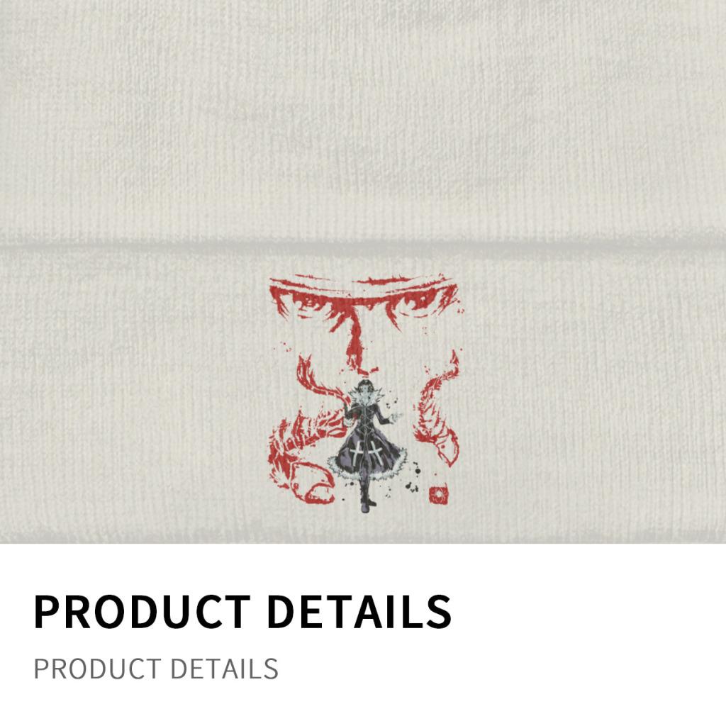 Вязаная шапка Bandit Leader Phantom Troupe для женщин, унисекс, шапочки Skullies, осенне-зимняя шапка, теплые шапки из полиэстера