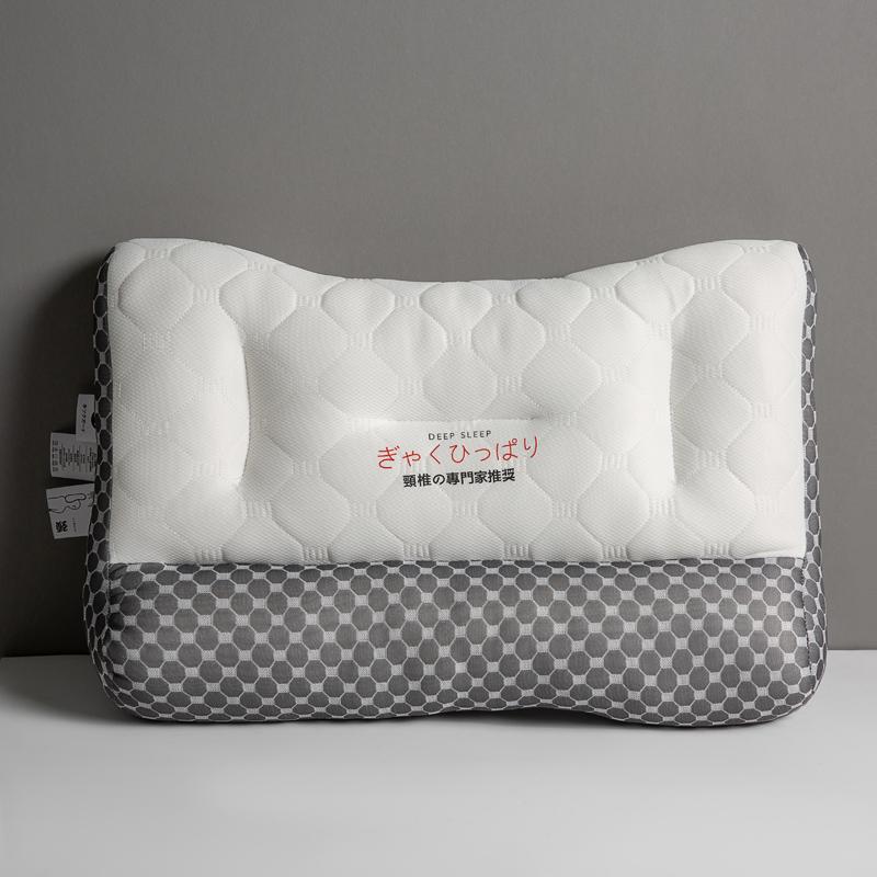 Новая японская латексная подушка для защиты шеи от натяжения, сердечник подушки, 1 шт., 48x74 см, пена с эффектом памяти, съемная, можно стирать в стиральной машине