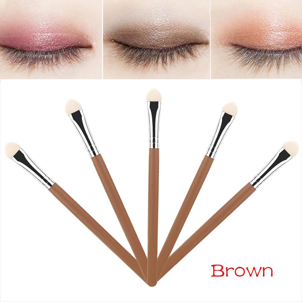 5 шт. Губка для макияжа, кисть для теней, губка-аппликатор