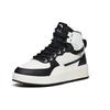 Anta Durable High-Top Skate Shoes Women Sneakers White Black 922138011-6