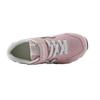 New Balance Nb 996 Тканевые Влагоотводящие Детские Кроссовки для Бега Детские Кроссовки для Бега Серые Розовые YV996TP3