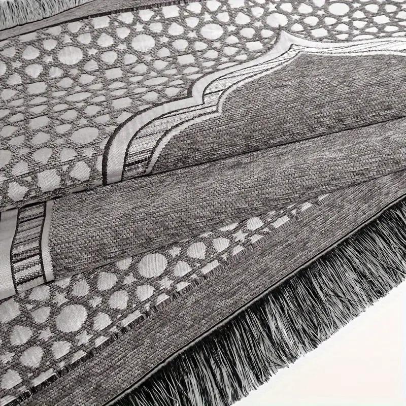 Pray Mat Blanket Simply Tasbih Beads +Men's Kufi Hat +Rug Mats 3PC Sets Party Religious Beads Muslim Outdoor