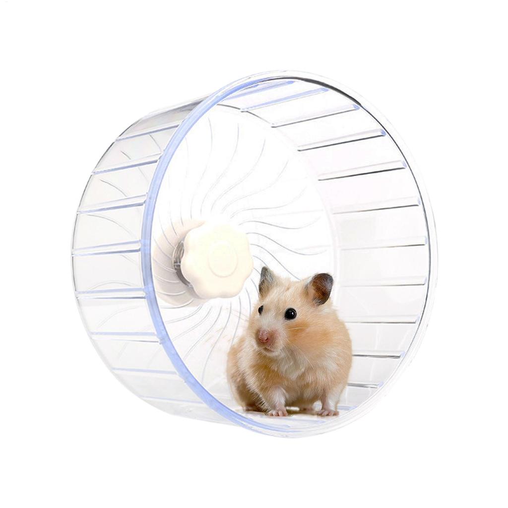 Hamster Running Sport  Running Wheel Double-Bearing Silent Cage Spinner Gerbil Small Animals Running Wheel Pets Accessories