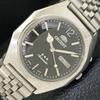 ПОДЛИННЫЕ ВИНТАЖНЫЕ МУЖСКИЕ ЧАСЫ ORIENT AUTOMATIC 46941 ЯПОНИЯ ЧЕРНЫЙ ЦИФЕРБЛАТ a500324-2 R151b-a500324
