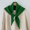 Premium Australian Wool Women's Spring Scarf - Solid Color Cashmere Triangle Shawl & Neck Warmer
