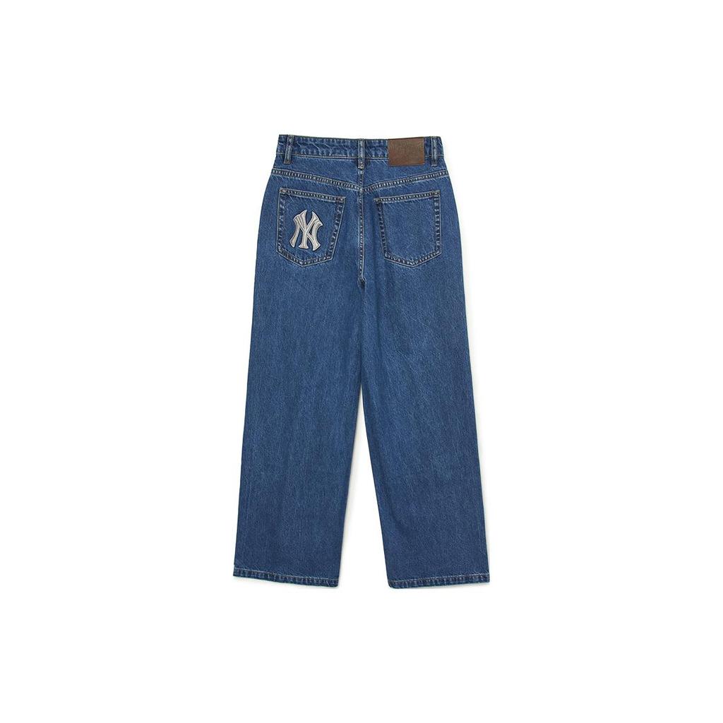 New MLB New York Yankees Jeans Women's Blue 3FDPB0434-50INS