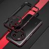 Бампер для телефона Xiaomi 14 Ultra, противоударный металлический каркас-чехол с защитой задней линзы камеры